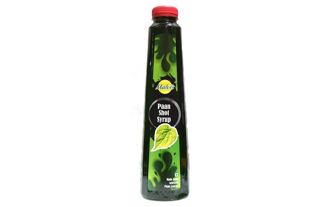 Malvi's Paan Shot Syrup    Bottle  1000 millilitre